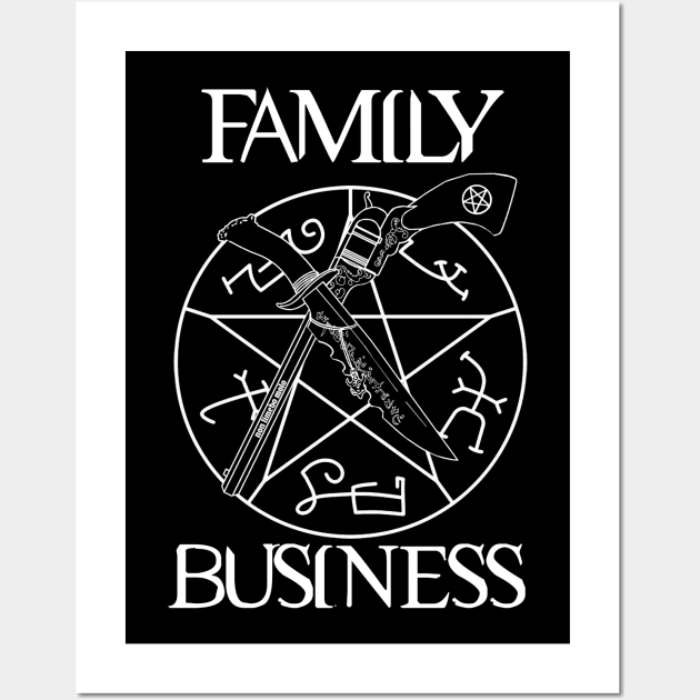 Family Business Wall Art by Zefkiel